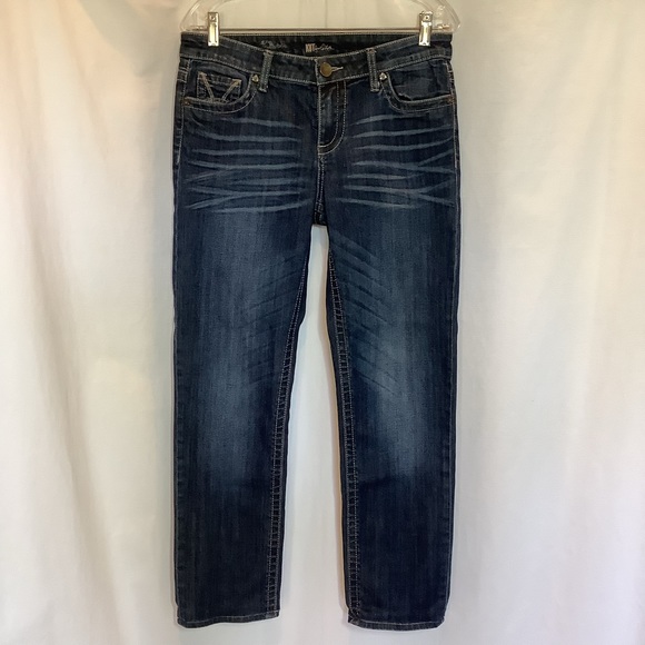 Kut from the Kloth Stevie Straight Leg Jeans Sz 8 - Picture 1 of 8